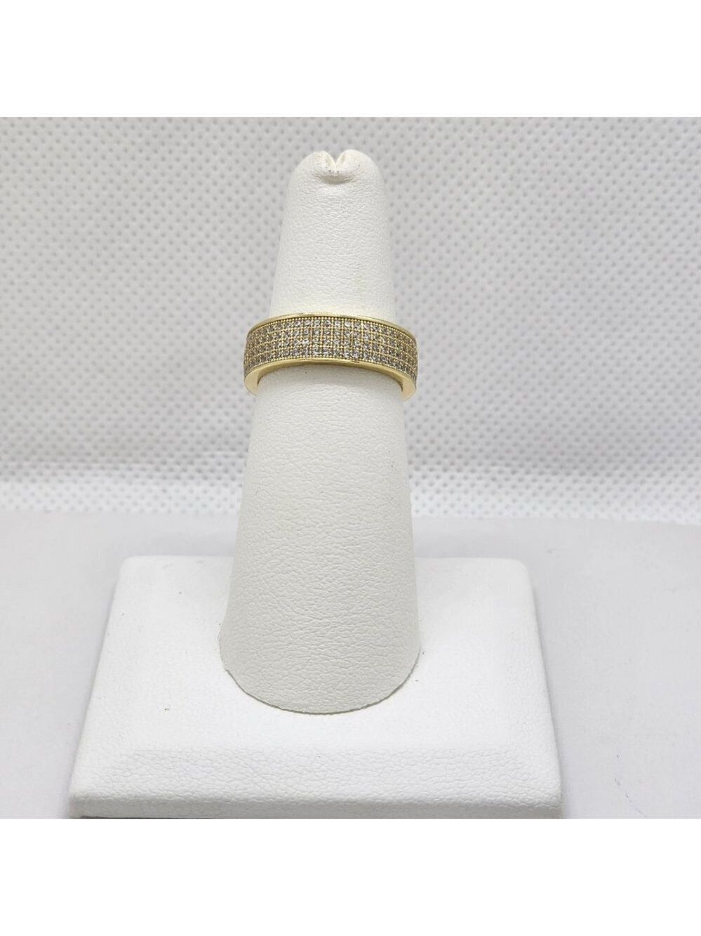 Brand New Sterling Silver 925 Cubic Zirconia Stones Band / Ring